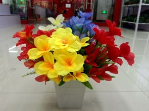 劍蘭仿真花套裝 田園裝飾的藝術(shù)與義烏市場的商機(jī)